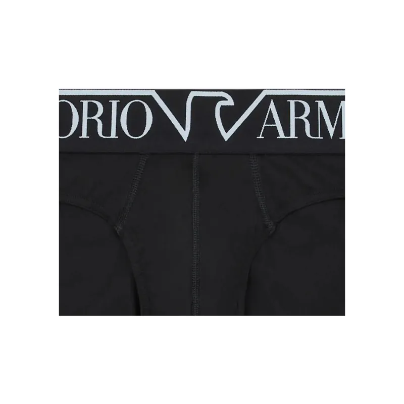 EMPORIO ARMANI Asv Megalogo Organic Cotton Briefs-2