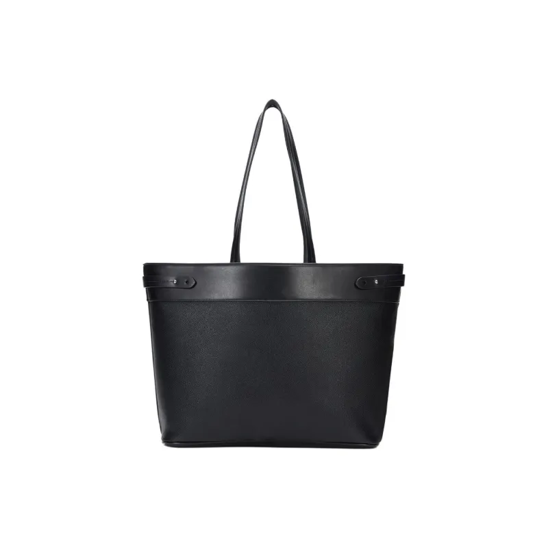 ARMANI EXCHANGEAE PU Tote Bag, Shopping Bag, Handbag Women's Black-3