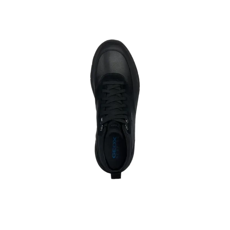 GEOX Spherica 4x4 Ab Anti-Slip Wear-Resistant Mid-Top Casual Shoes Men's Black-4
