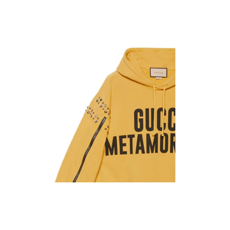 GUCCI FW22 Sweatshirt Men's Yellow-3