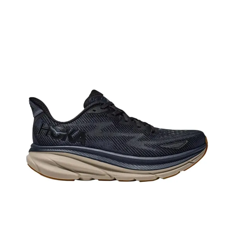 HOKA ONE ONE Clifton 9 Black Varsity Navy-1