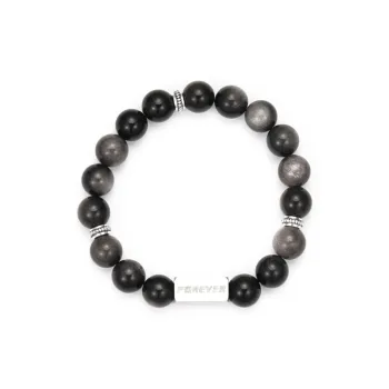 Baozhi Obsidian Obsidian Bracelets Unisex