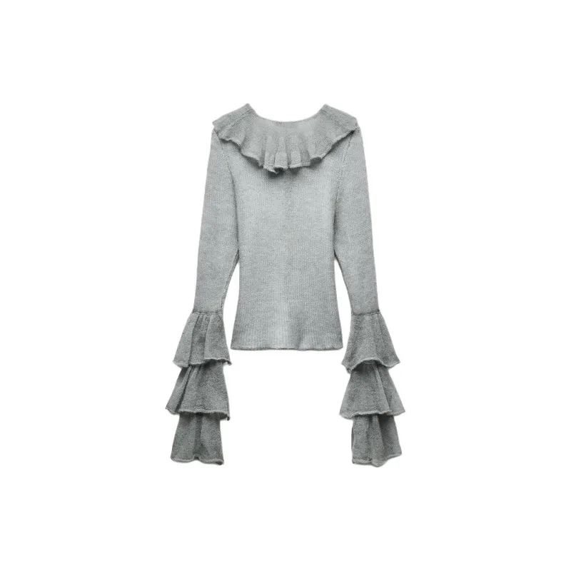 ZARA Knitwear Women's Gray-1