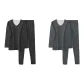 Men's 2 Set (Black+Dark Gray)