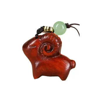 Is Here Pterocarpus Pendants Unisex