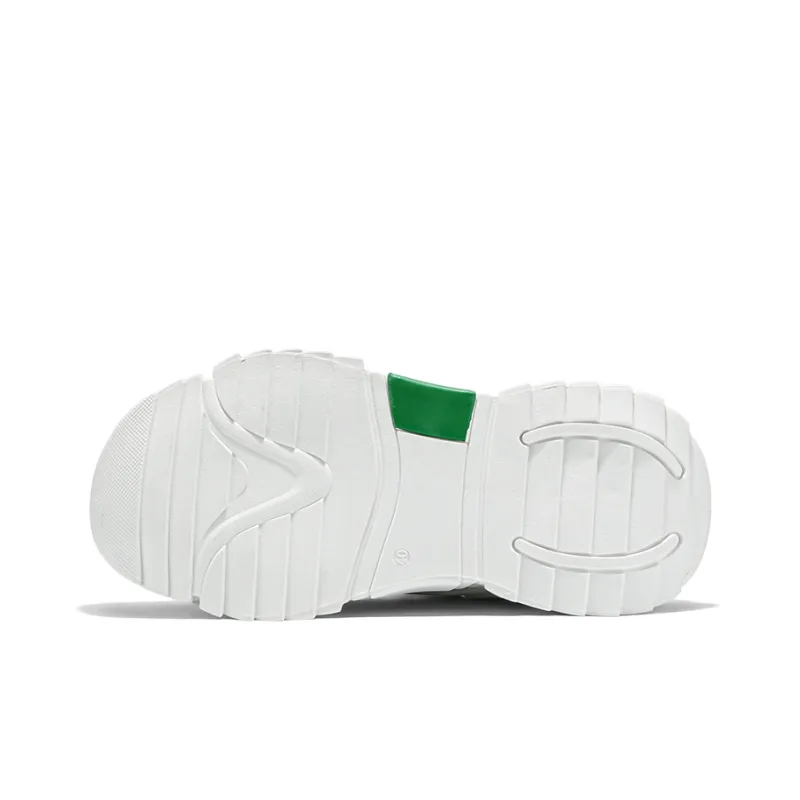 PNKE Anti-Slip And Wear-Resistant Height Increasing Low-Top Chunky Sneakers Men's-3