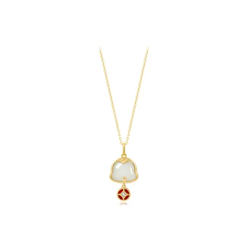 IL&CO. Hetian Jade Necklaces White Jade Women's