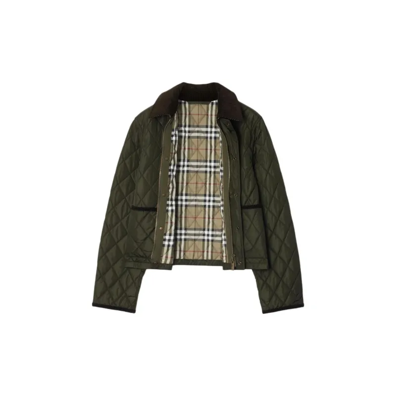 Burberry Long Sleeved Quilted Jacket-1