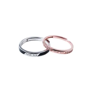 CHIC ZONE 999 Fine Silver Rings Unisex