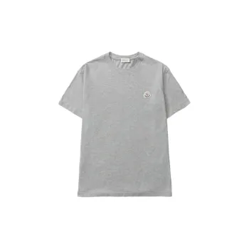 Moncler T-Shirts Men Gray