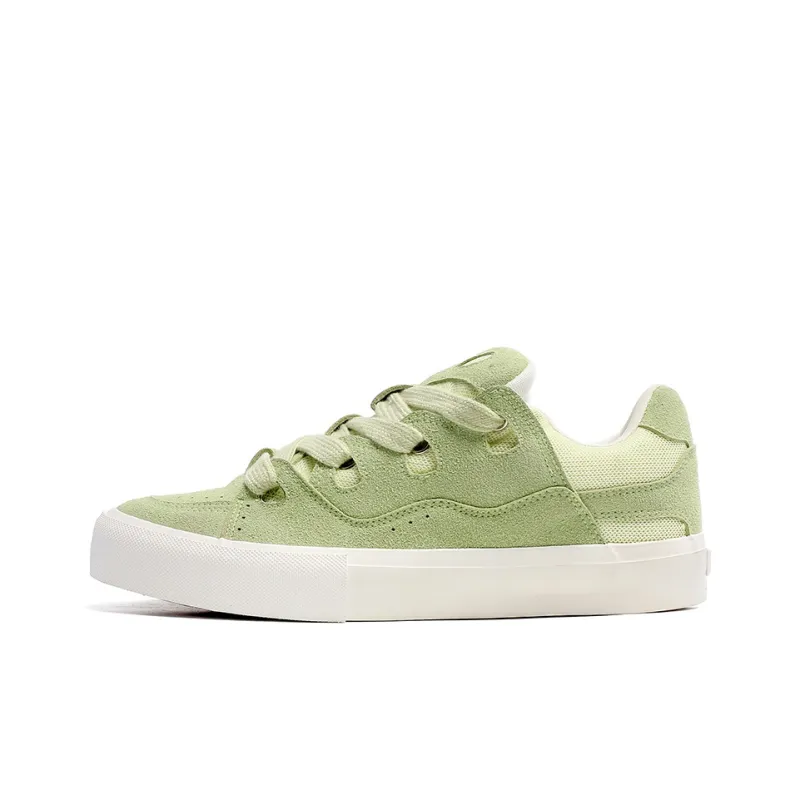 Wooden Rabbit Abrasion Resistant Slip Resistant Low Top Skateboard Shoes Unisex-23