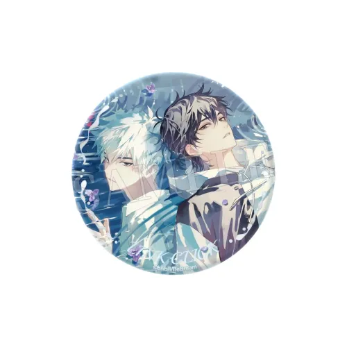 BEMOE Cheng Xiaoshi & Lu Guang Link Click Ⅱ Launch Commemoration Series Luminous Reflection Color Paper Badges