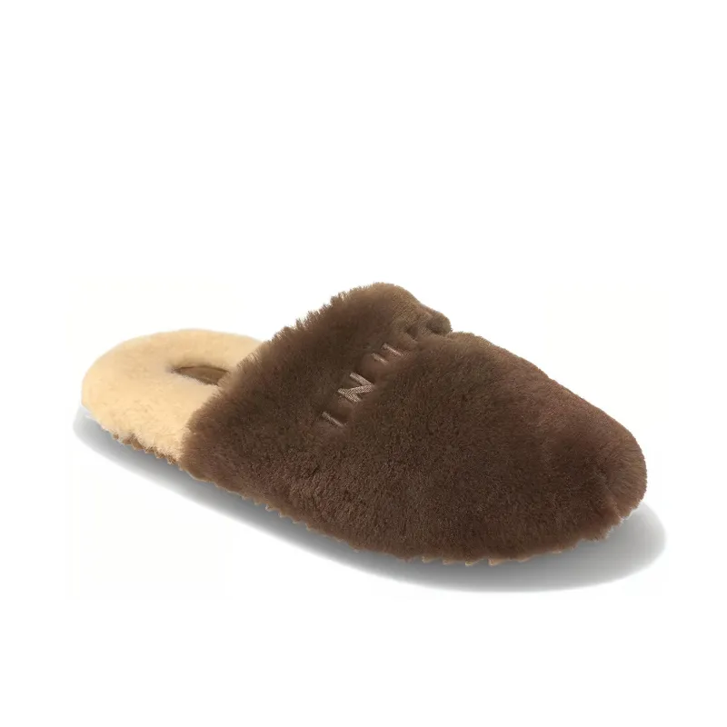 Inuikii Wrap-toe Slippers Men's Brown-2