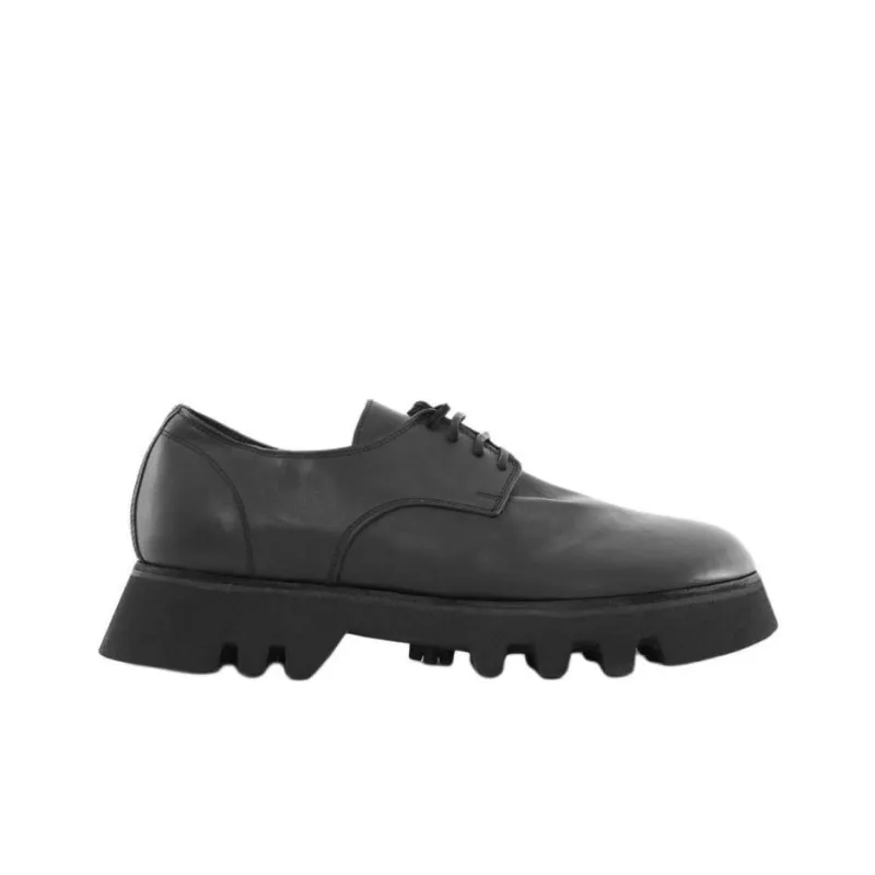 GUIDI Men's Casual Shoes Men Low Top Black-1