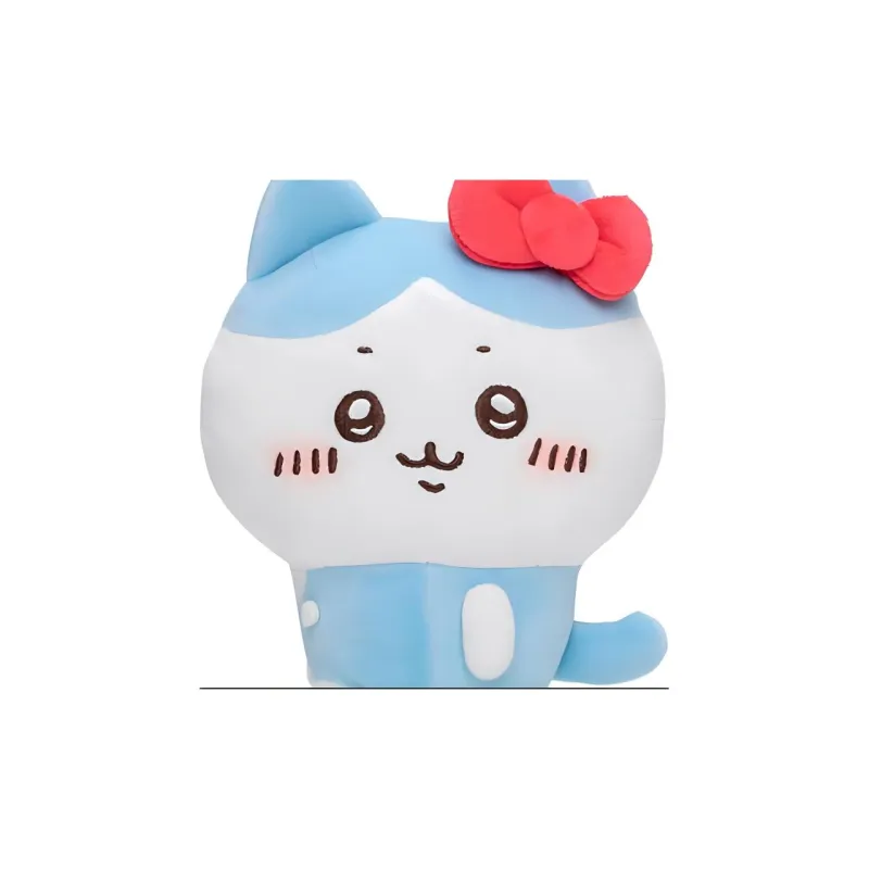Chiikawa x Sanrio Hachiware Hello Kitty Hello Kitty Dolls Plush Doll 19cm Height-2
