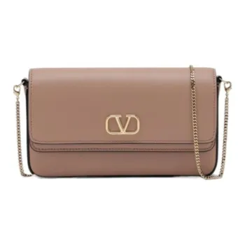 Valentino GARAVANI Leather Crossbody Bag Shoulder Bag Mini Women's Rose