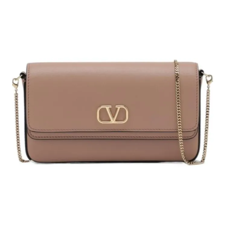 Valentino GARAVANI Leather Crossbody Bag Shoulder Bag Mini Women's Rose-0