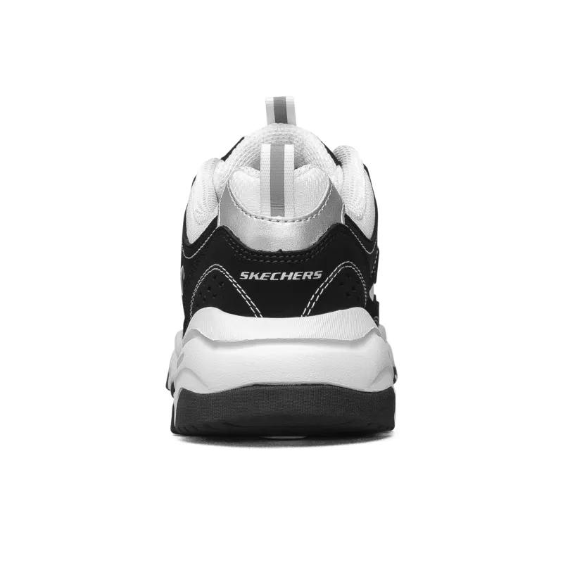 Skechers I Conik Low Gs Black/White Women's-9