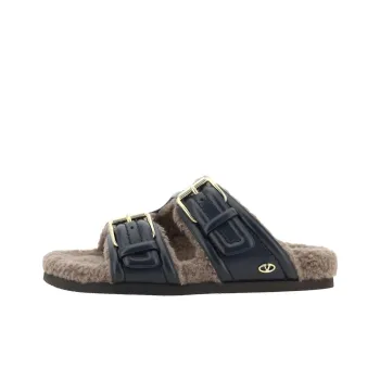 Valentino Fussfriend Buckle Detailed Slip On Sandals Women's
