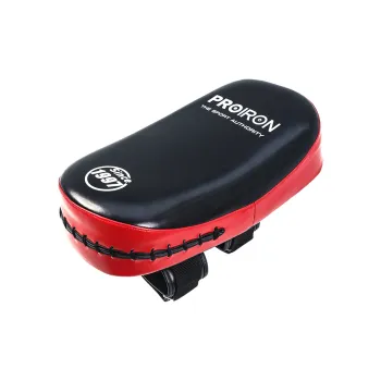 PROIRON Boxing Protective Gears Synthetic Leather Unisex Black Red