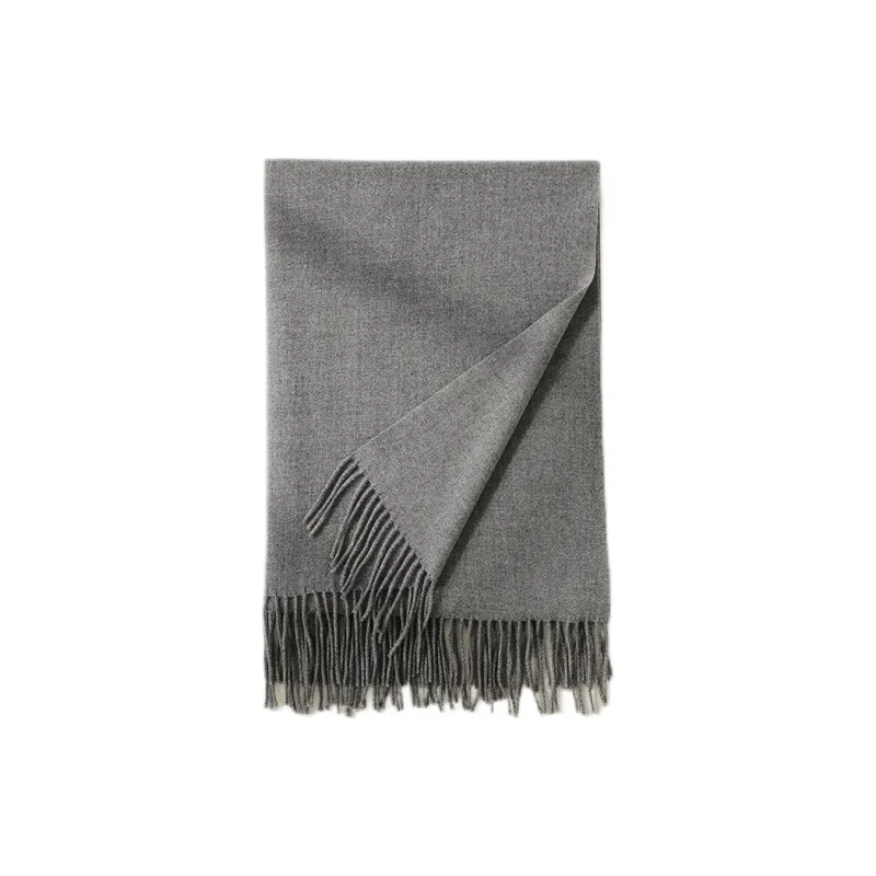 EEEENO Polyester Knit Scarves Unisex-22