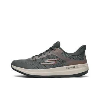Skechers GO RUN PULSE 2.0 Anti Slip Wear Resistant Low Top Running Shoes Men's Gray