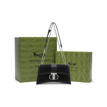 BETTINA VIVIAN PU Crossbody Bag Regular Women's Black