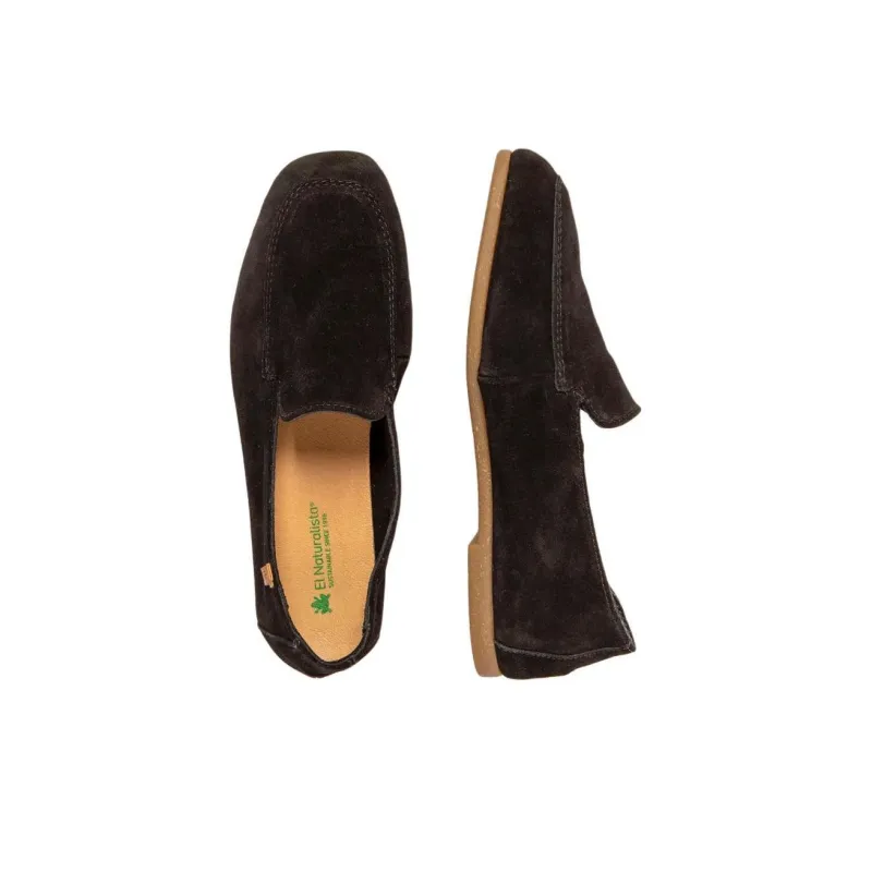 El Naturalista CROCHE Loafers Women's Black-2