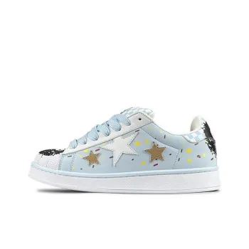 CHERRY&KALIKA Anti Slip And Wear Resistant Lightweight Height Increasing Low Top Skateboard Shoes Women's Ice Cream
