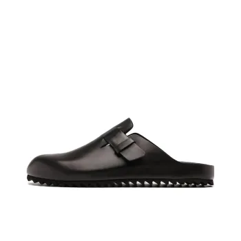 Officine Creative Rubber Sole Slip Resistant Closed Toe Slippers Men's Black
