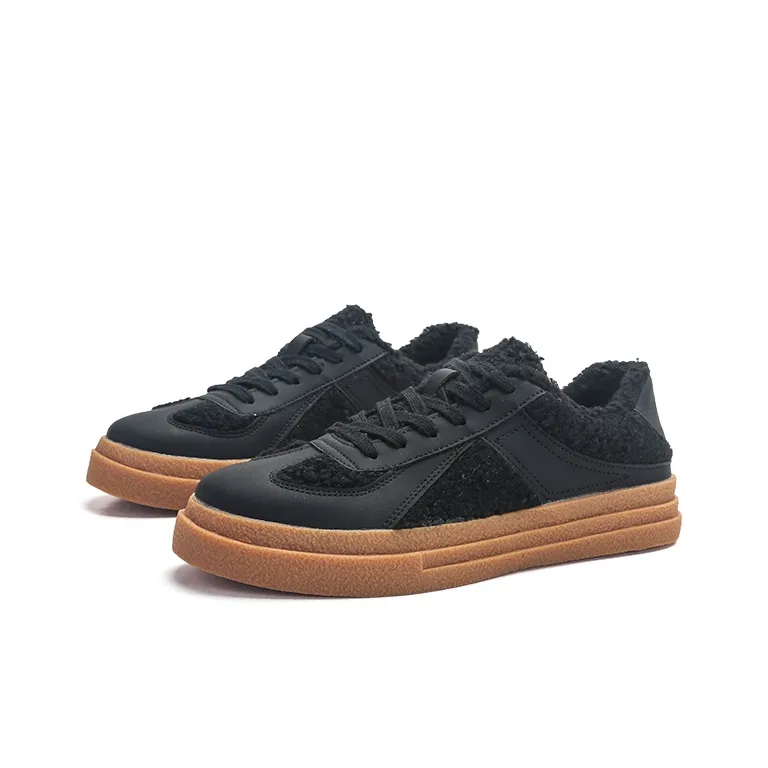 Jifffly Warm Height Increasing Low-Top Skateboard Shoes Unisex-9