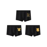 Black 3 Pack (Gold-Eyed Bear-Bear Heart-Gold Bear)