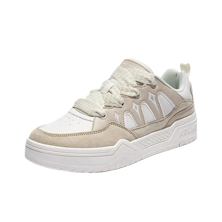 KELME Slip Resistant, Abrasion Resistant, Lightweight Low Top Casual Shoes Women's Ecru-0