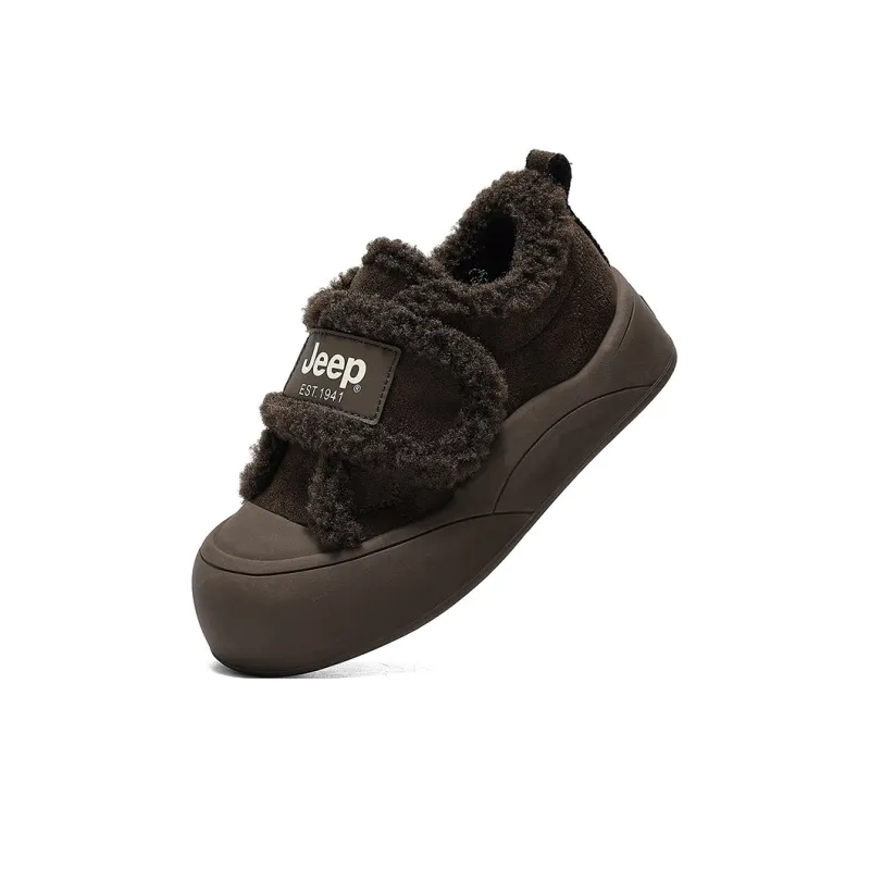 Jeep Anti Slip Wear Resistant Kids Lifestyle Shoes Dark Coffee Kids'-6