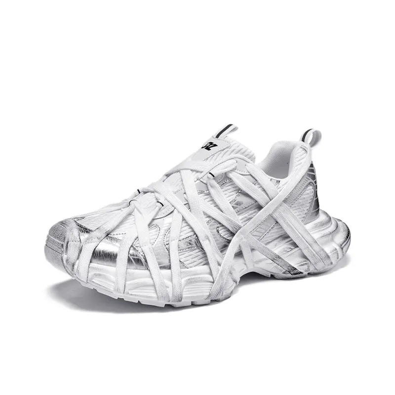 Boogie Bear Cushioning Anti Slip And Wear Resistant Height Increasing Chunky Sneakers Unisex-13