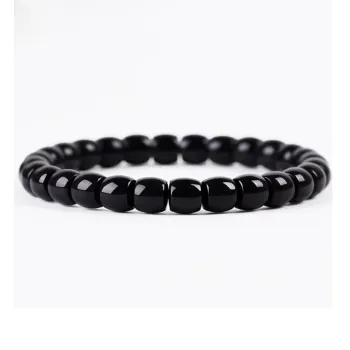 Cuizu Bracelets Black Jade Unisex