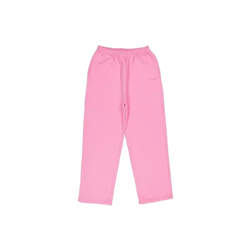 Balenciaga Knitted Sweatpants Loose Fit Women's Pink