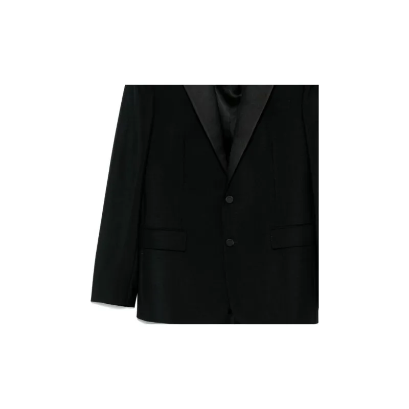 GUCCI Two Piece Tailored Tuxedo Suit-5