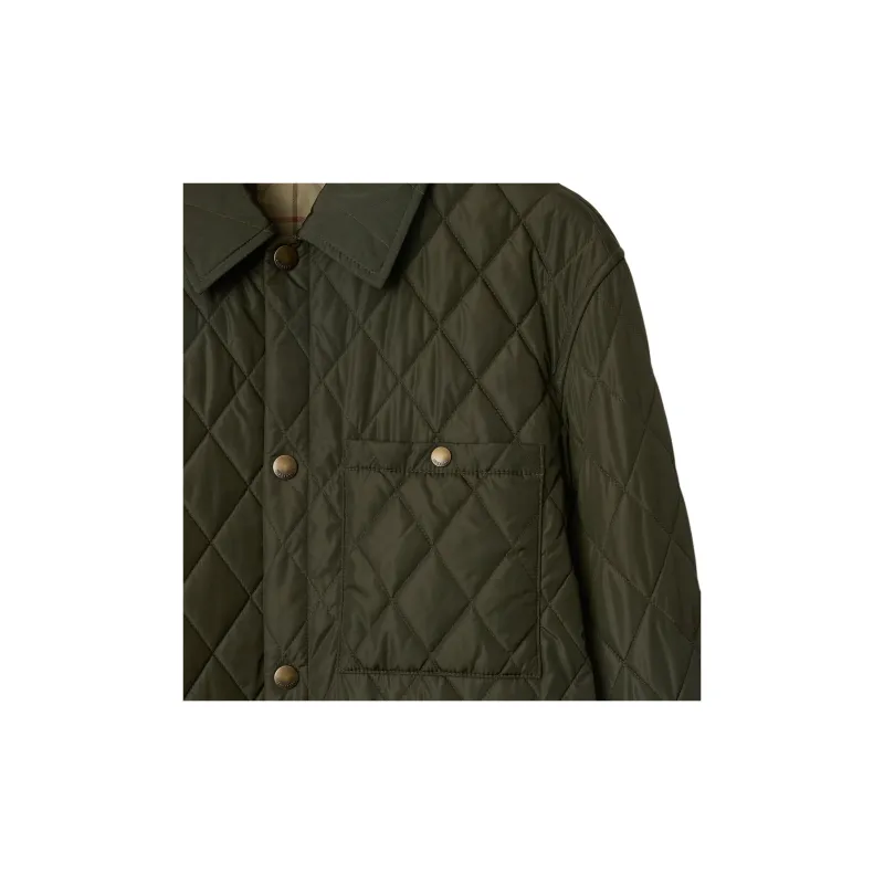 Burberry Long Sleeved Quilted Padded Jacket-4