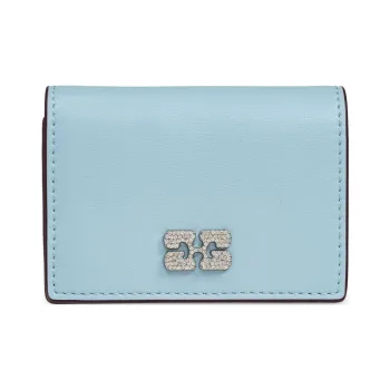 GANNI Logo plaque Wallet