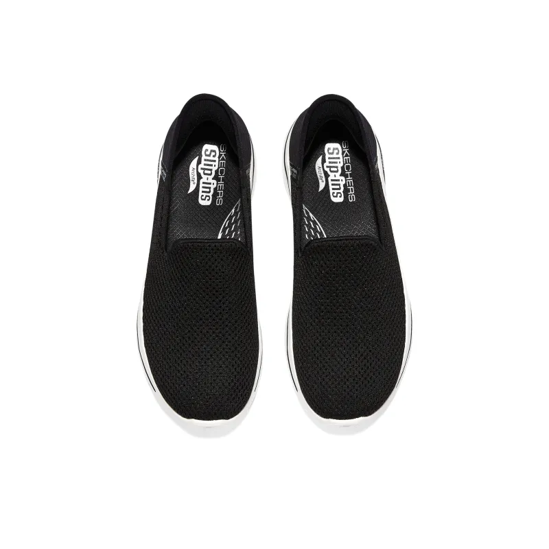 Skechers Go Walk Arch Fit Hands Free Slip-Ins Durable Breathable Low-Top Casual Shoes Women's Black-9