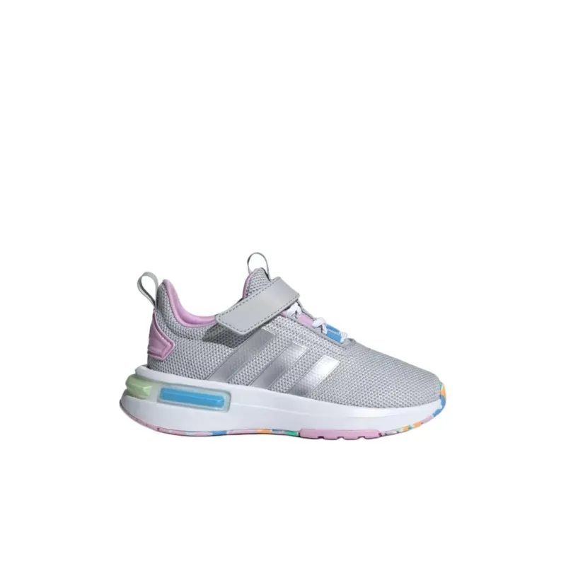 Adidas RACER TR23 Anti-Slip Wear-Resistant Low-Top Kids Lifestyle Shoes Gray Kids'-1