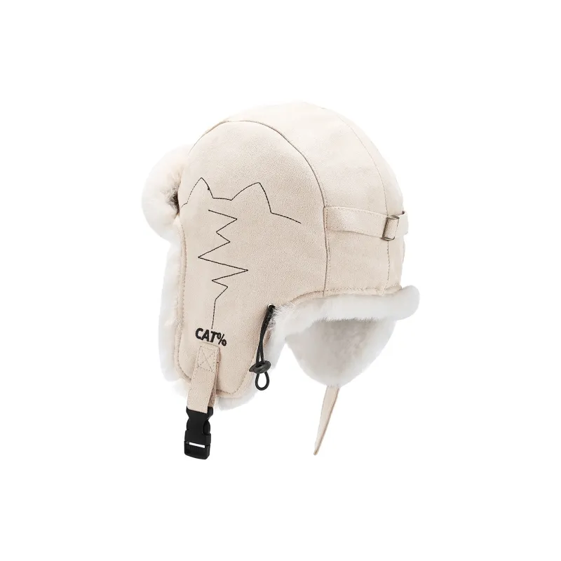 BAIJUAN Suede+Polyester Trapper Hats Unisex-1