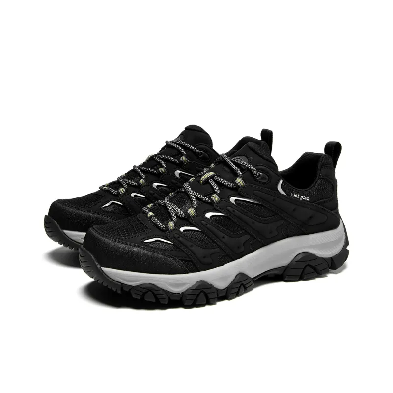 HLA Work Boots Men Low Top Black/Gray/Sand-1
