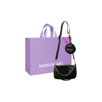 MARKANGARO Pu Small Square Bag Regular Women's Black