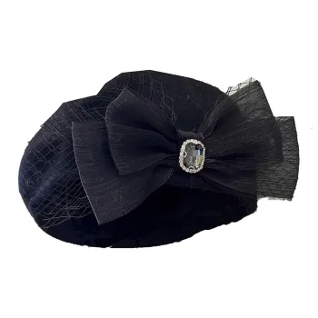 Peach Tea Cashmere Blend Berets Women's