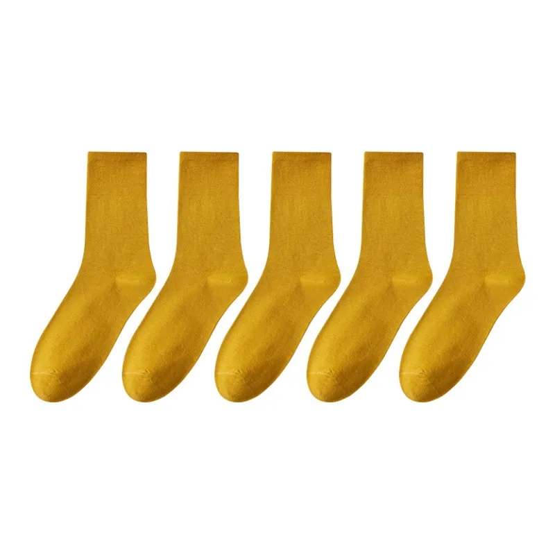 MIIOW Knee High Socks Women's 5 Pack-6