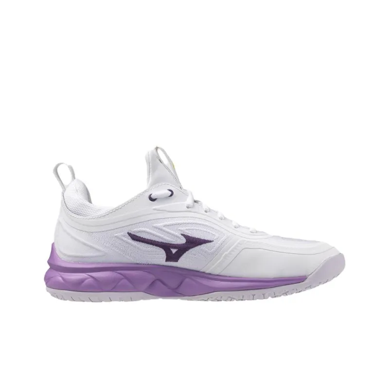 Mizuno Women's Wave Luminous 3 'White Patrician Purple' Women's-1