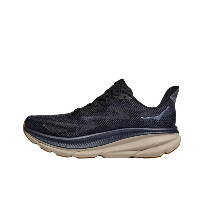 HOKA ONE ONE Clifton 9 Black Varsity Navy-2