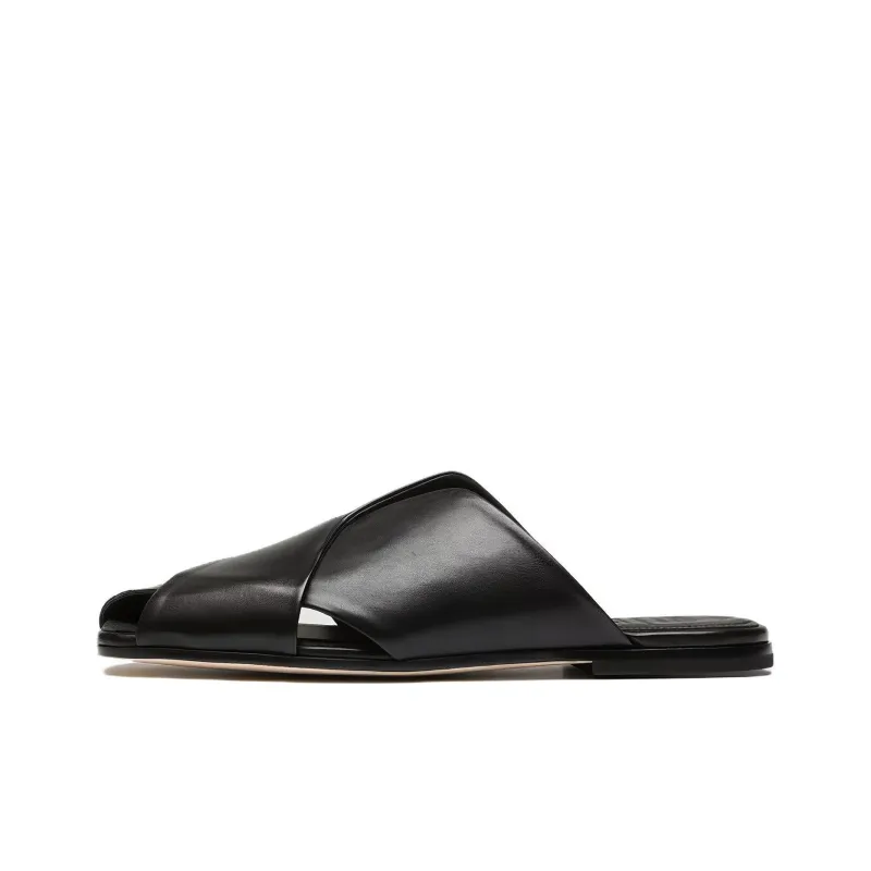 Officine Creative Fidel 008 Cut out Leather Sandals-0